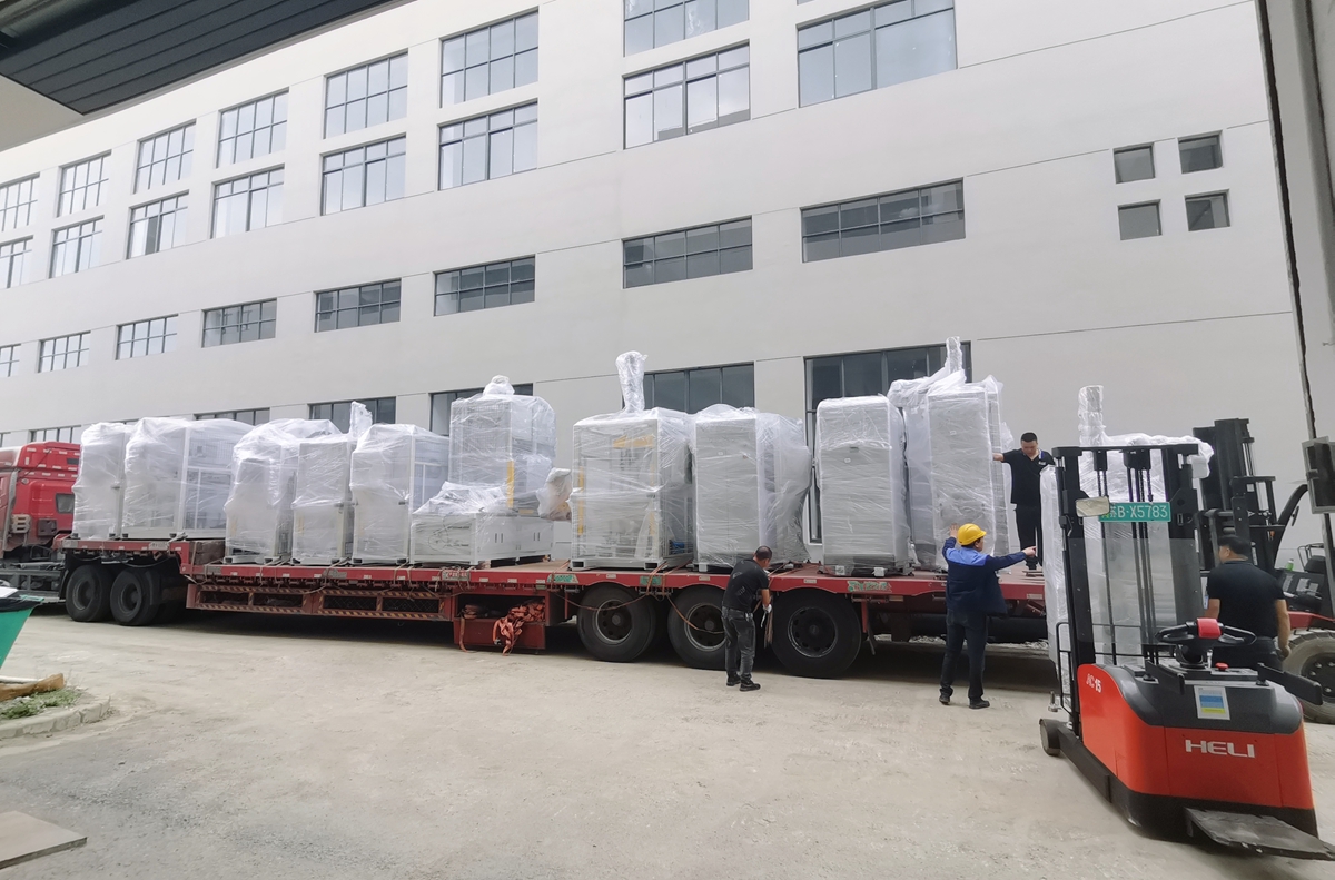 The motor assembly line has been shipped!
