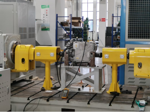Pure electric vehicle powertrain test bench