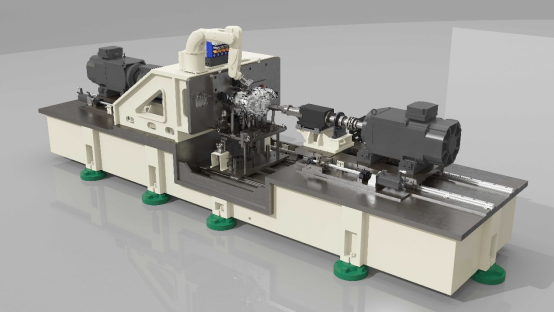 Flexible powertrain/transmission system testing system
