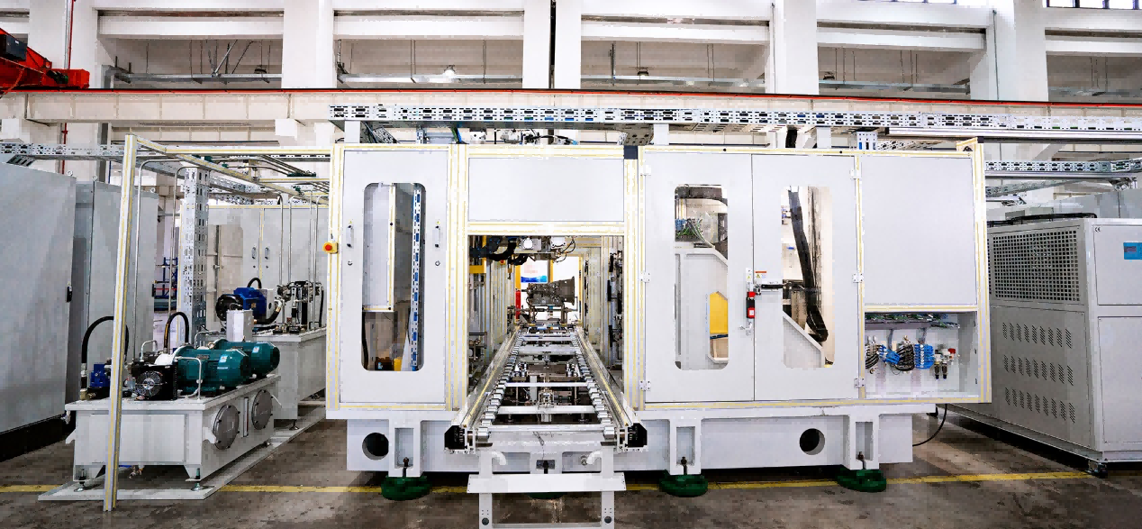 8 gear longitudinal testing line